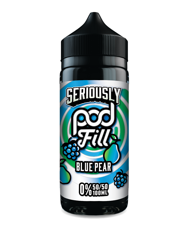 Seriously pod fill blue pear 100ml shortfill