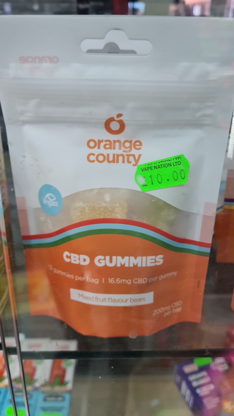 Orange County CBD Mixed Fruit Bear Gummies