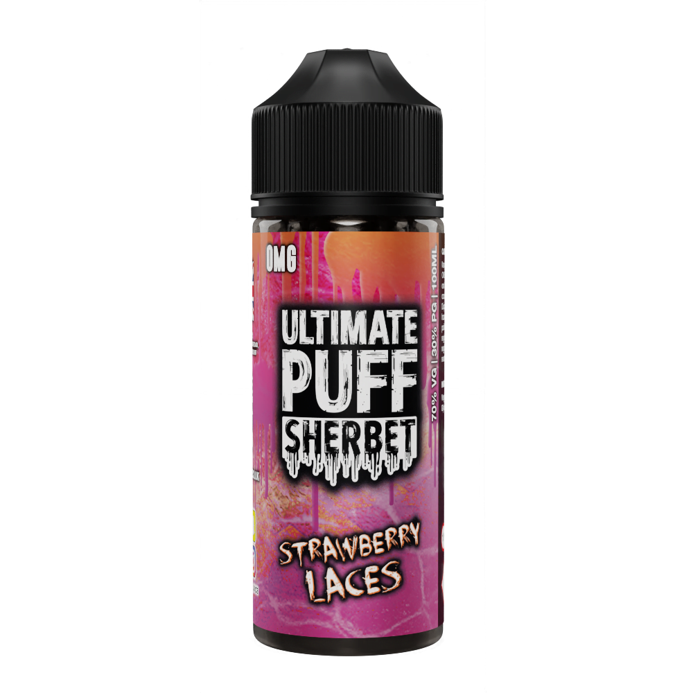 Ultimate Puff Sherbet Strawberry Laces
