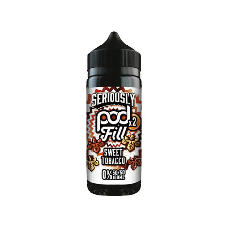 Seriously pod fill sweet tobacco 100ml shortfill