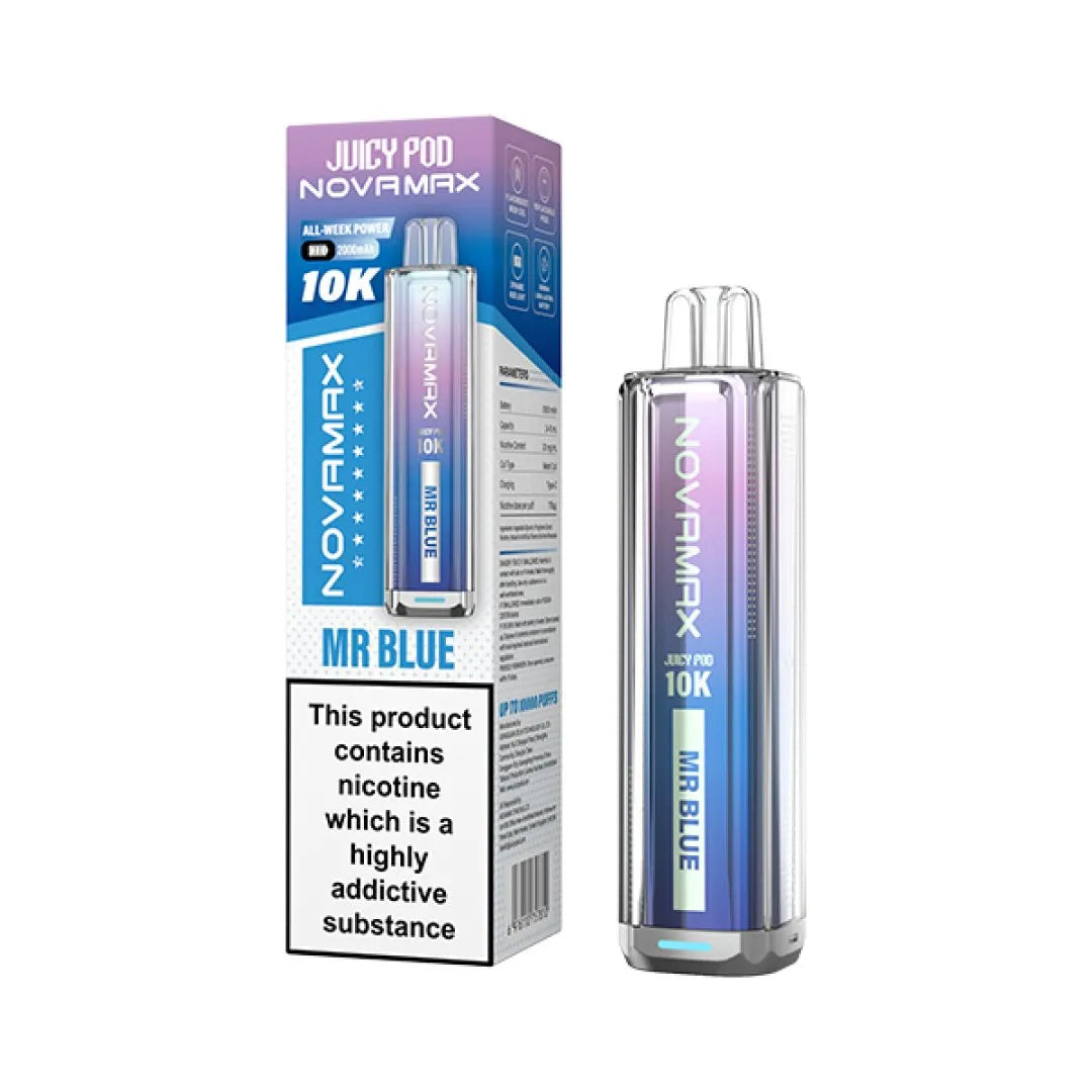 Juicy Pod Novamax 10K Prefilled Pod Kit