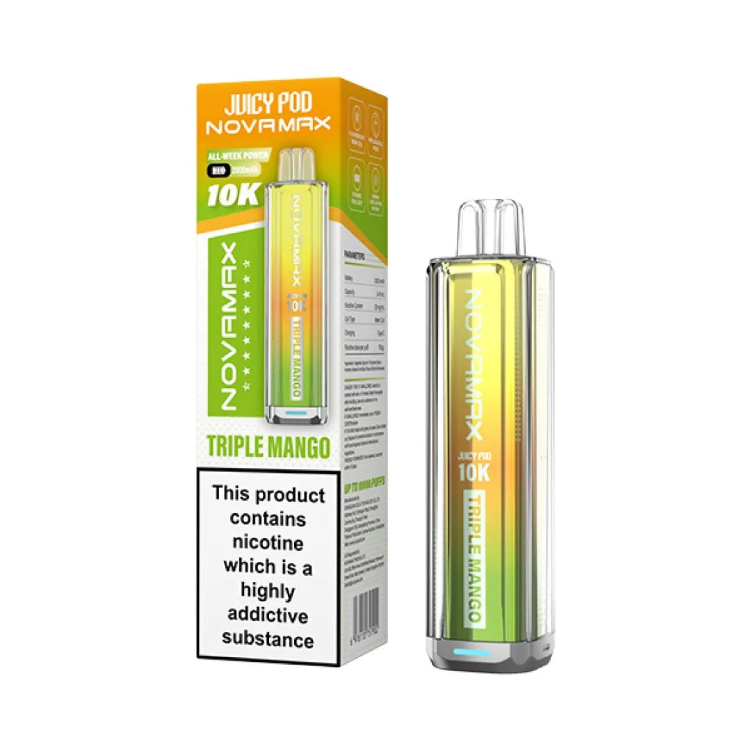 Juicy Pod Novamax 10K Prefilled Pod Kit