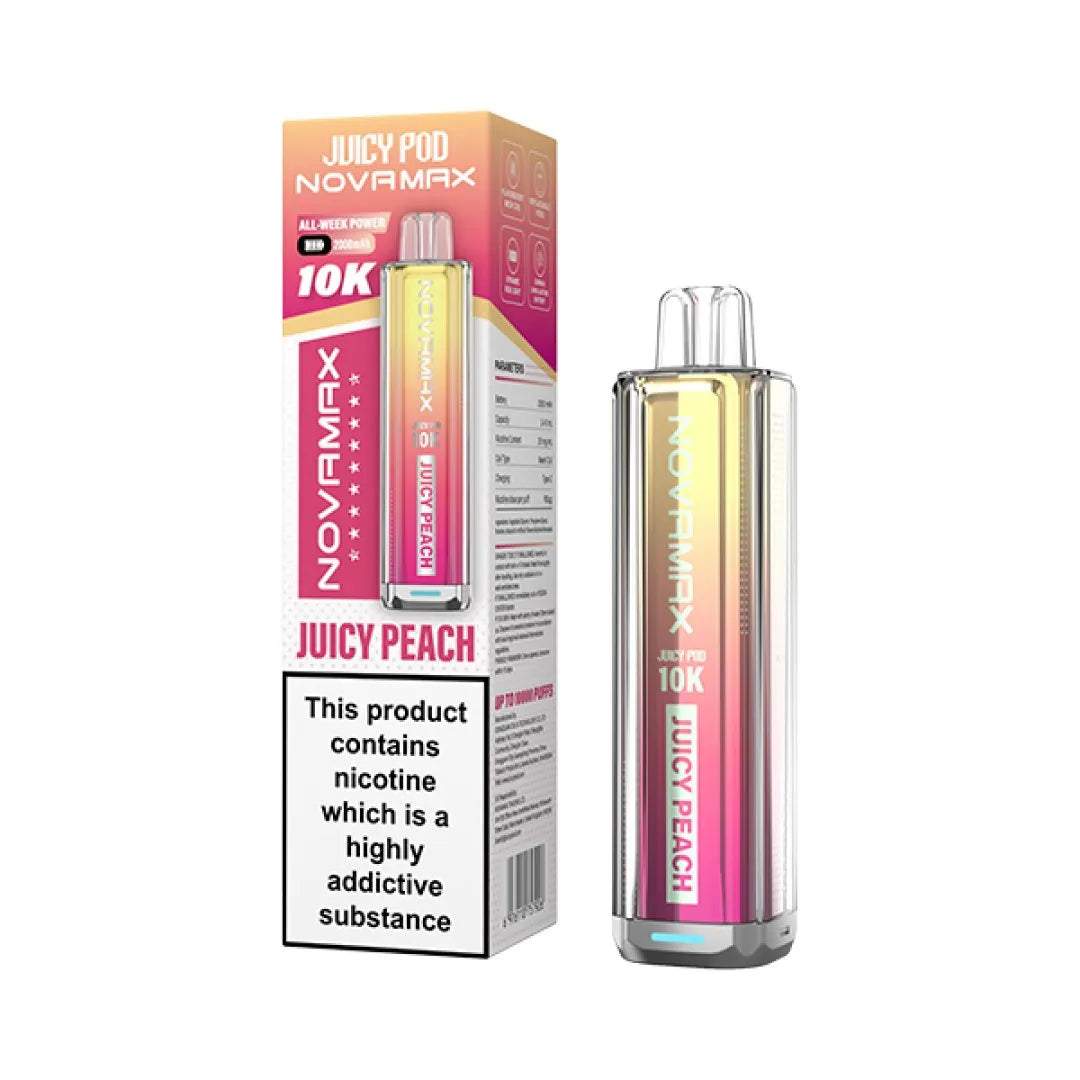 Juicy Pod Novamax 10K Prefilled Pod Kit