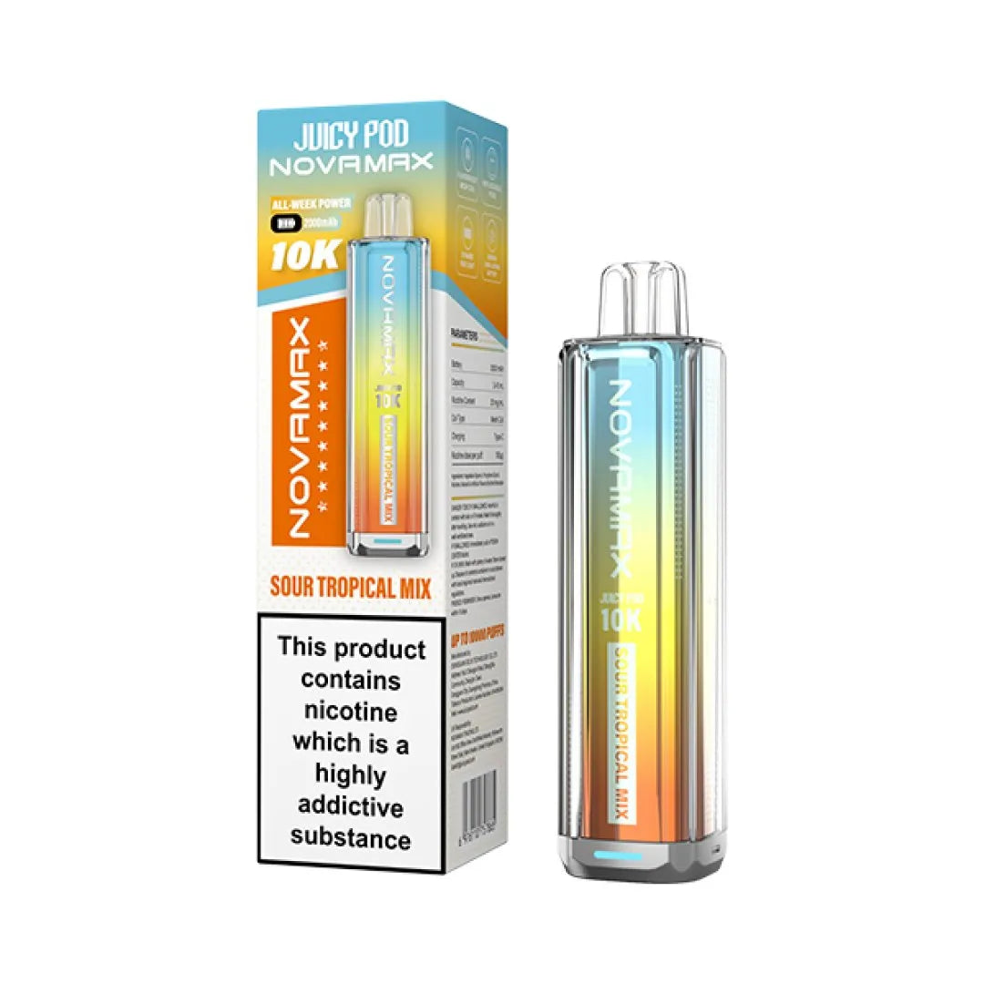 Juicy Pod Novamax 10K Prefilled Pod Kit
