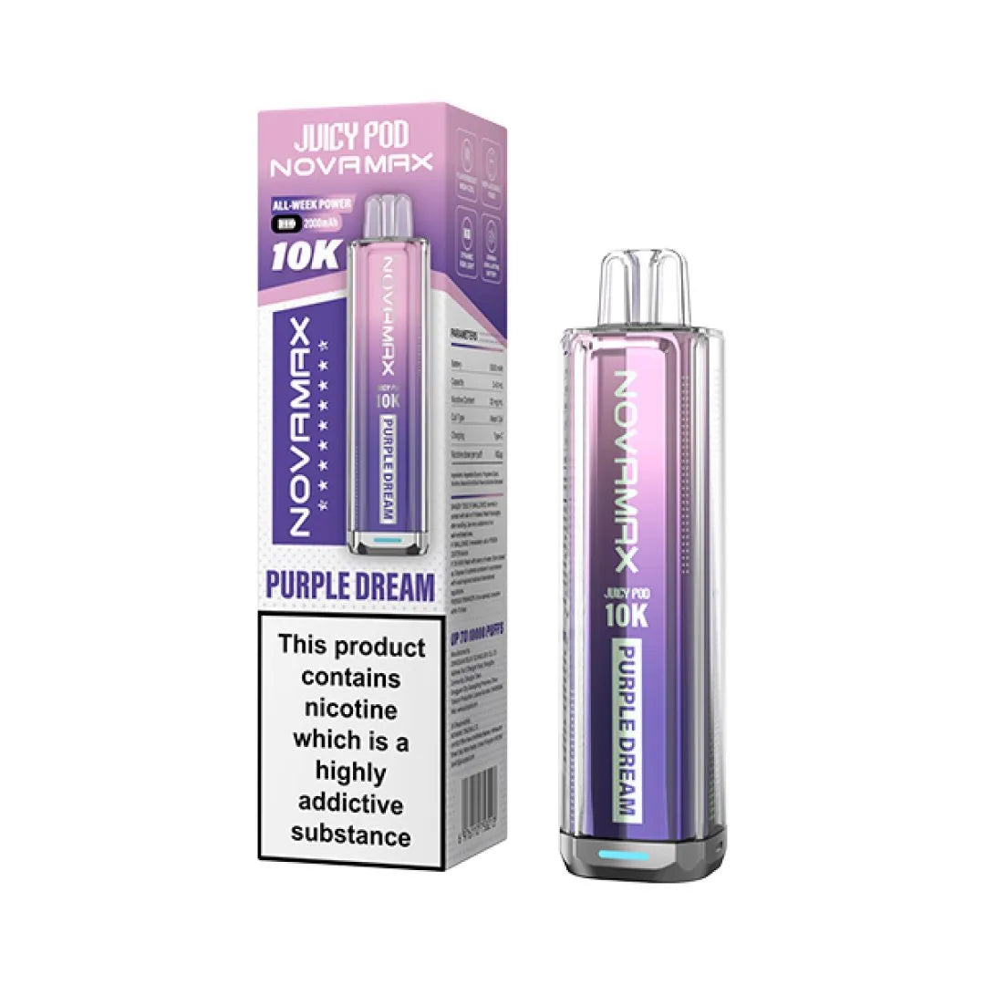 Juicy Pod Novamax 10K Prefilled Pod Kit