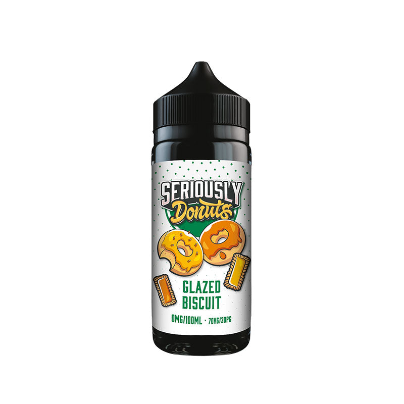 Seriously donuts glazed biscuit 100ml shortfill
