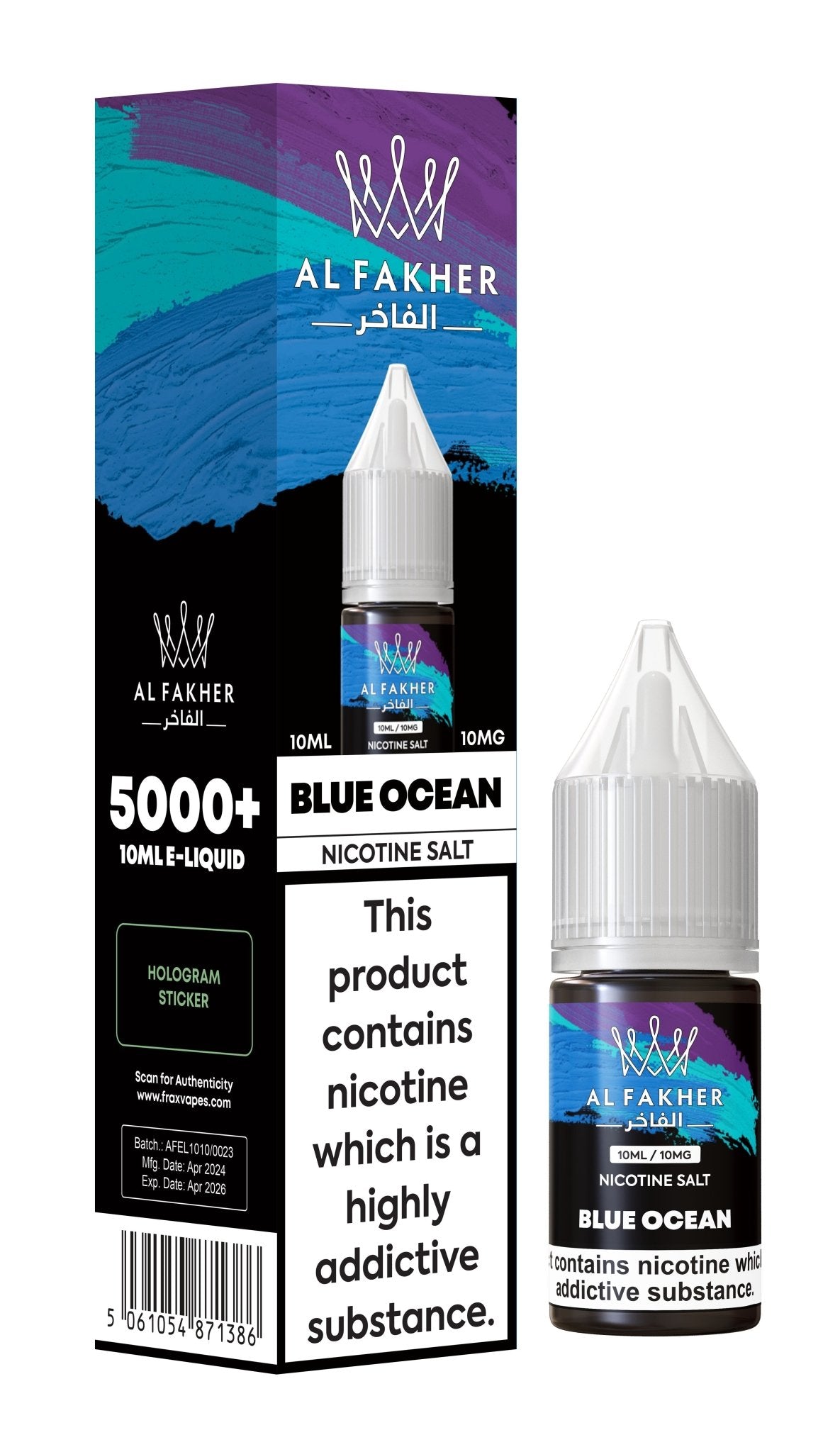 Shop Al Fakher Nic Salt 10ml E - Liquid Box of 10 - Al Fakher Nic Salt 10ml E - Liquid Box of 10 - Vape Blaze