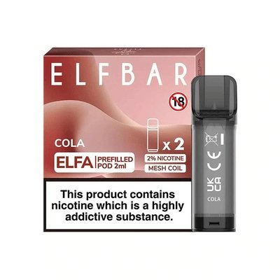 Shop Elf Bar Elfa Replacement Pods - Elf Bar Elfa Replacement Pods - Vape Blaze