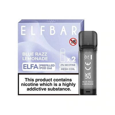 Shop Elf Bar Elfa Replacement Pods - Elf Bar Elfa Replacement Pods - Vape Blaze