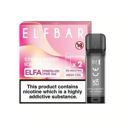 Shop Elf Bar Elfa Replacement Pods - Elf Bar Elfa Replacement Pods - Vape Blaze