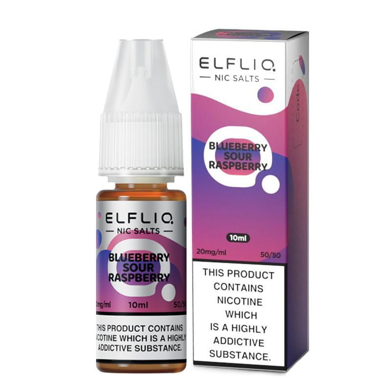 Shop Elfliq Nic Salt 10ml Box of 10 - Elfliq Nic Salt 10ml Box of 10 - Vape Blaze