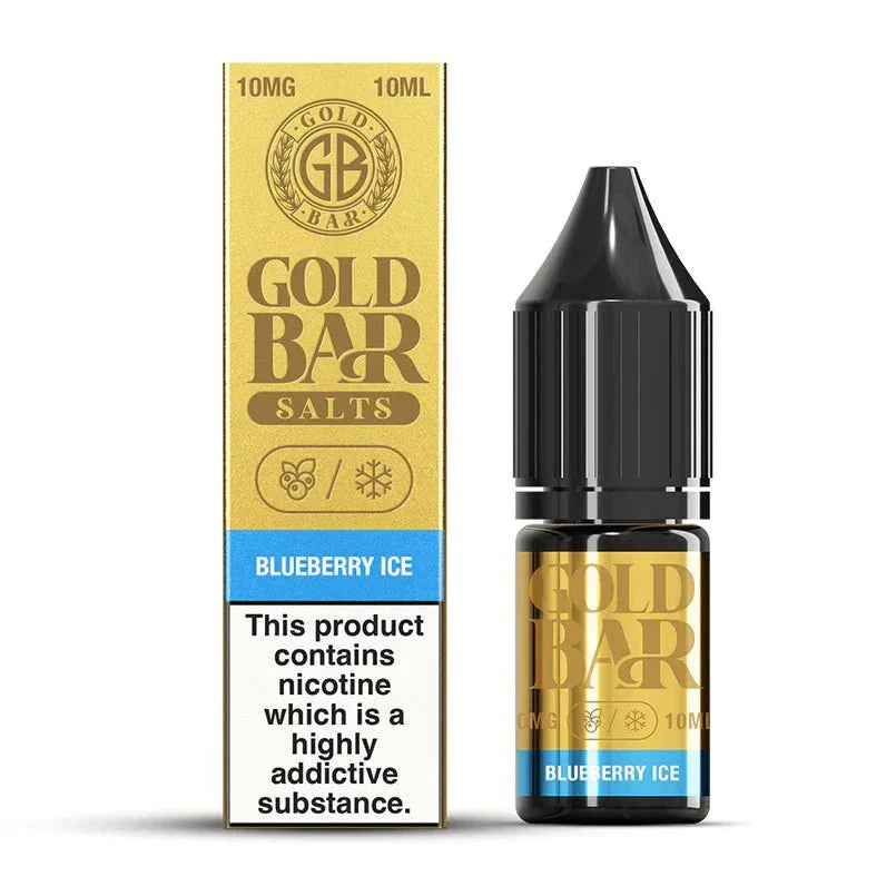 Shop Gold Bar Nic Salts 10ml E - liquids (Box of 10) - Gold Bar Nic Salts 10ml E - liquids (Box of 10) - Vape Blaze