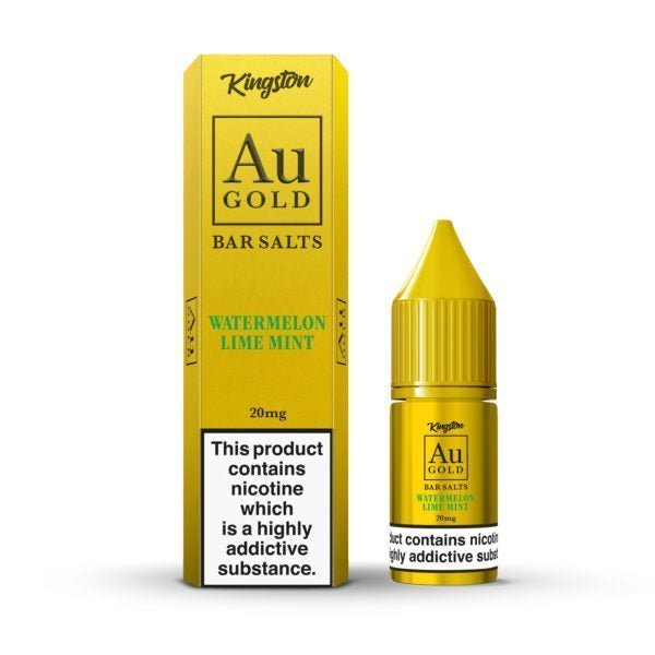 Shop Kingston Au Gold Bar Salts 10ml E - liquids - Box of 10 - Kingston Au Gold Bar Salts 10ml E - liquids - Box of 10 - Vape Blaze
