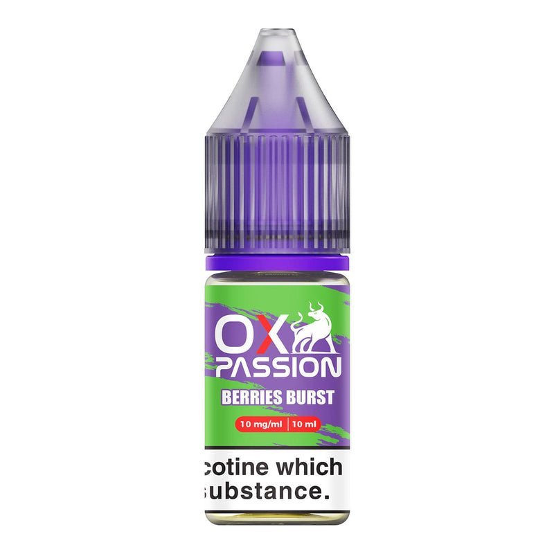 Shop Oxva OX Passion Nic Salt 10ml E - liquids Pack of 10 - Oxva OX Passion Nic Salt 10ml E - liquids Pack of 10 - Vape Blaze
