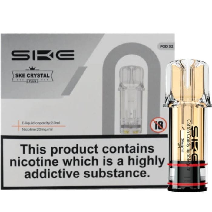 Shop Ske Crystal Plus Replacement Pods - Box of 10 - Ske Crystal Plus Replacement Pods - Box of 10 - Vape Blaze
