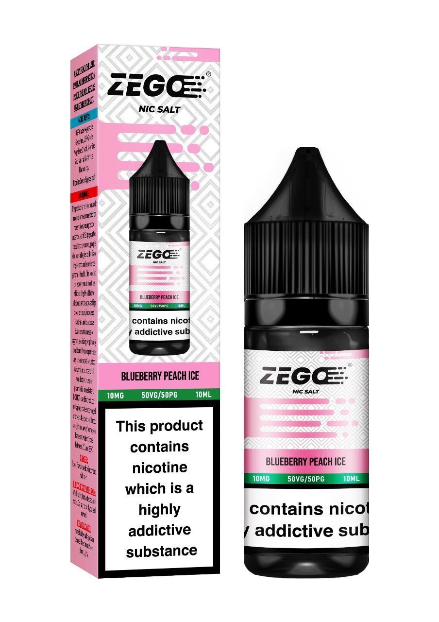 Shop Zego Nic Salt 10ml E - Liquid - Box of 10 - Zego Nic Salt 10ml E - Liquid - Box of 10 - Vape Blaze