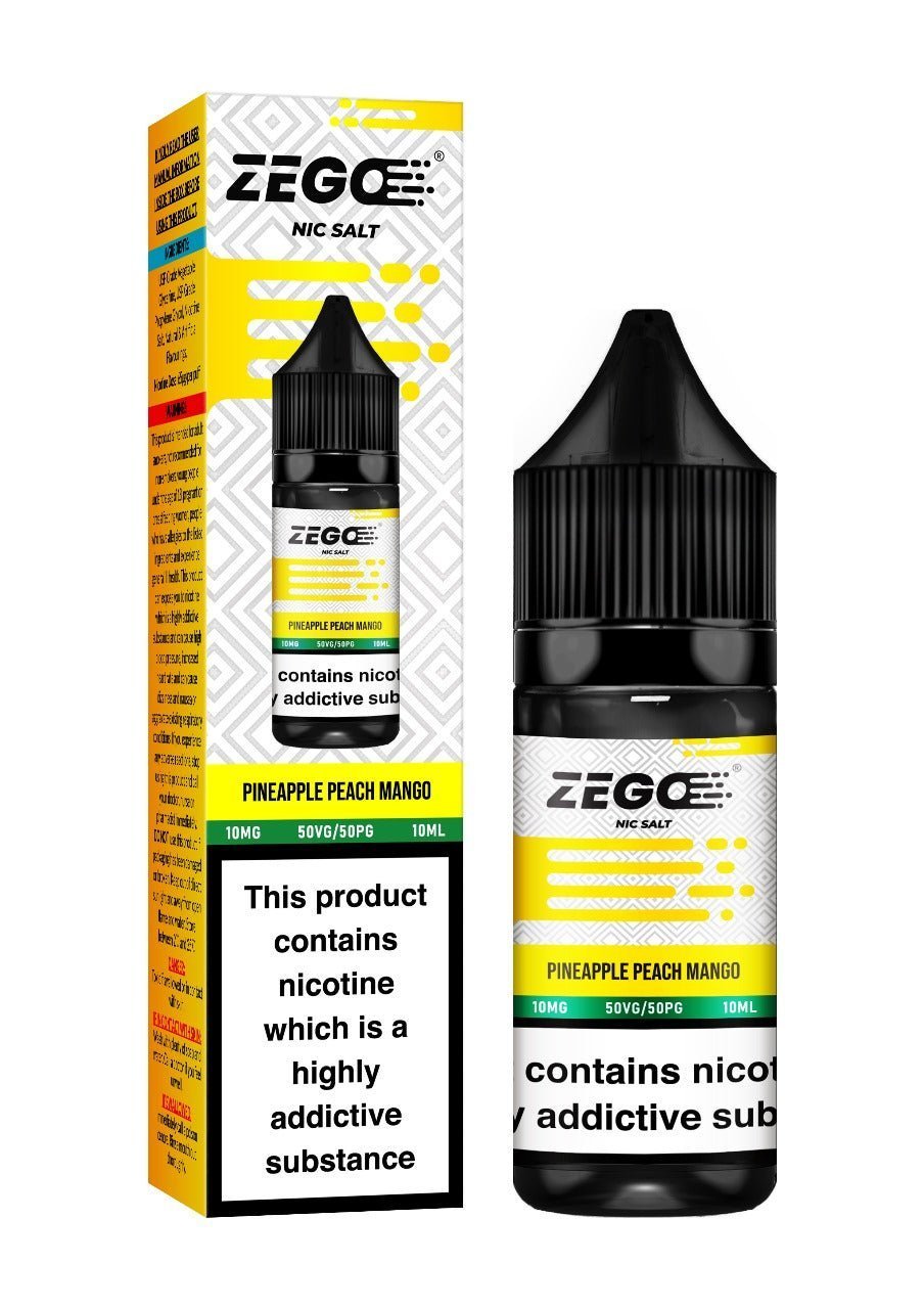 Shop Zego Nic Salt 10ml E - Liquid - Box of 10 - Zego Nic Salt 10ml E - Liquid - Box of 10 - Vape Blaze