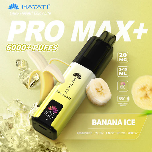Hayati Pro Max Plus 6000 Prefilled Pod Kit