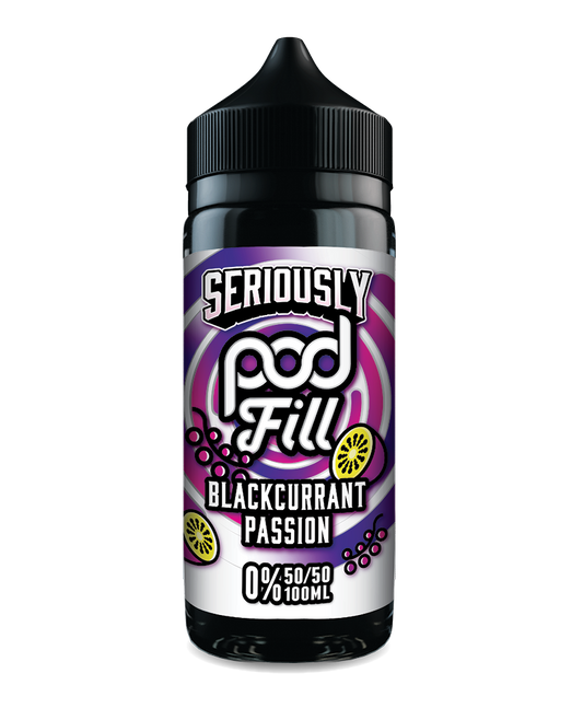 Seriously pod fill black currant 100ml shortfill