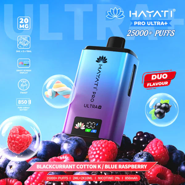Hayati Pro Ultra Plus 25000+ Puffs Prefilled Vape
