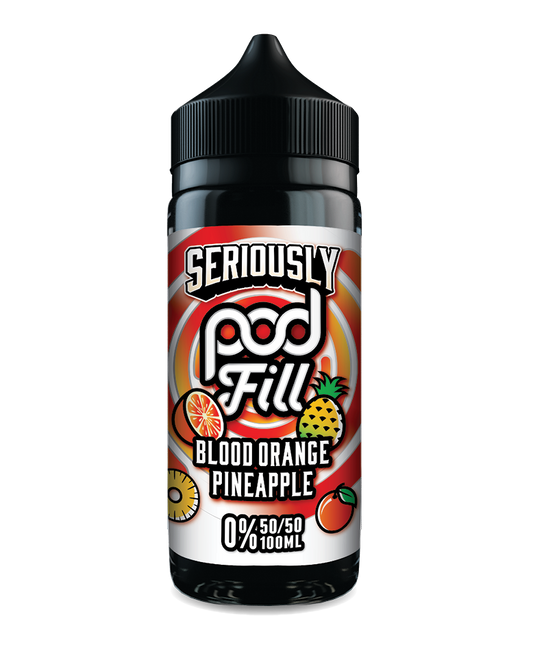 Seriously pod fill blood orange 100ml shortfill