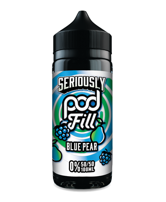 Seriously pod fill blue pear 100ml shortfill