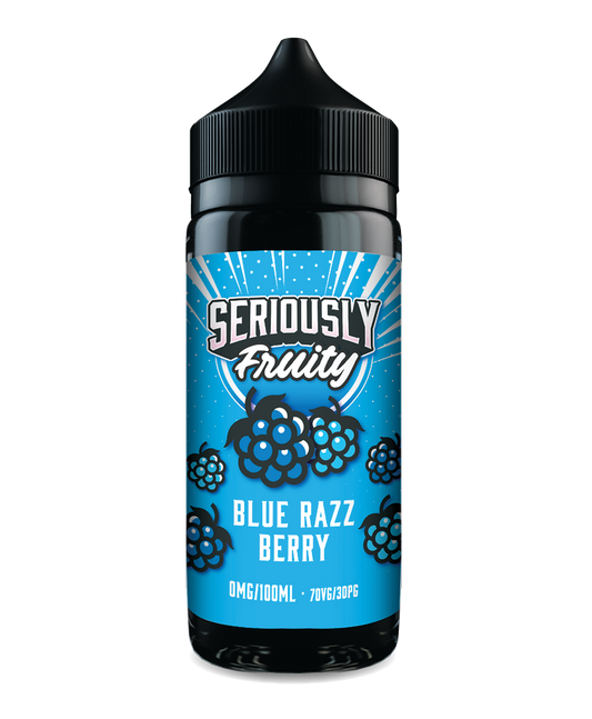 Seriously fruity blue razz berry 100ml shortfill