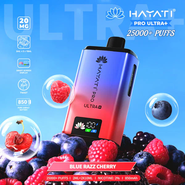 Hayati Pro Ultra Plus 25000+ Puffs Prefilled Vape