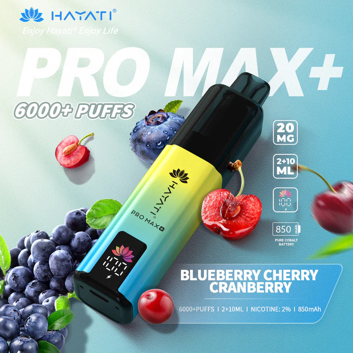 Hayati Pro Max Plus 6000 Prefilled Pod Kit
