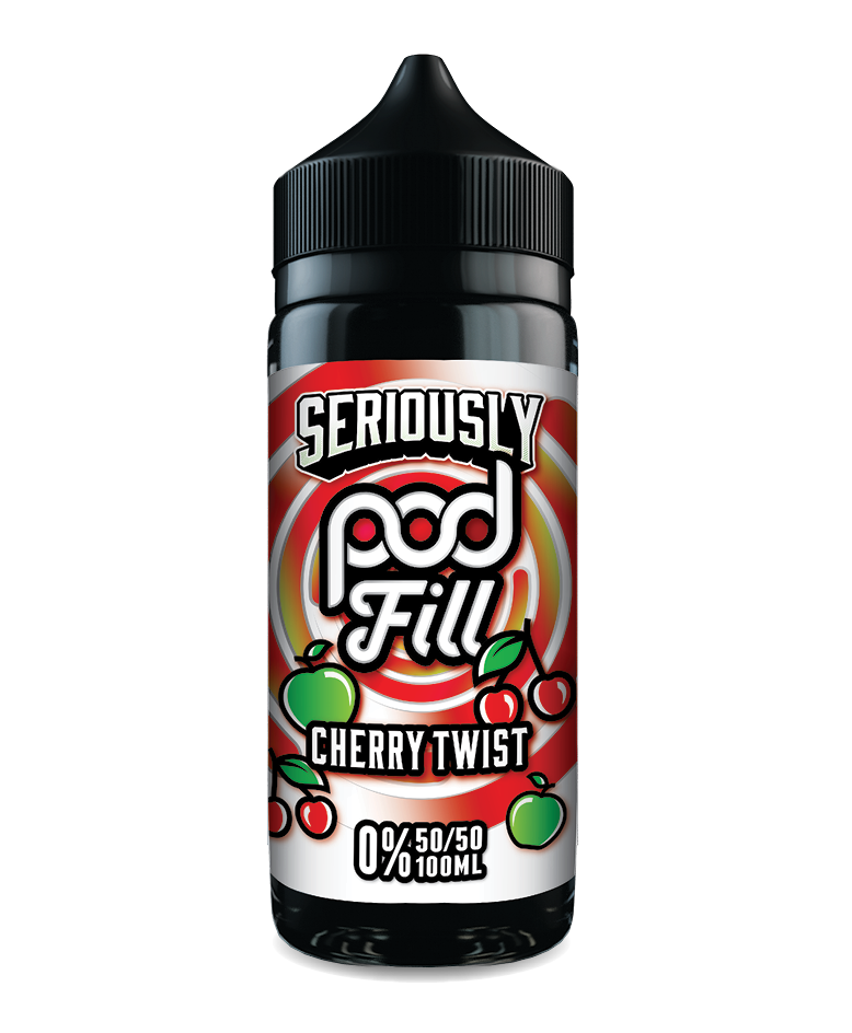 Seriously pod fill cherry twist 100ml shortfill