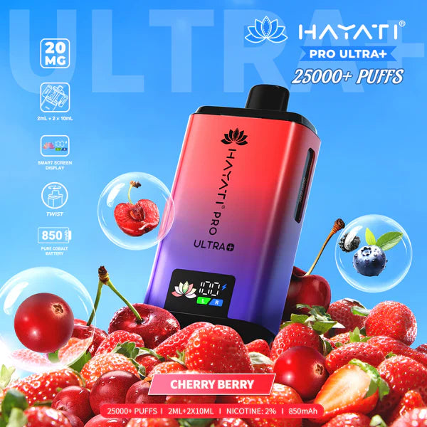 Hayati Pro Ultra Plus 25000+ Puffs Prefilled Vape