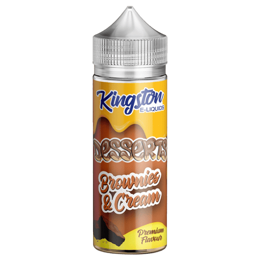 Kingston Deserts Brownies & Cream 100ml shortfill