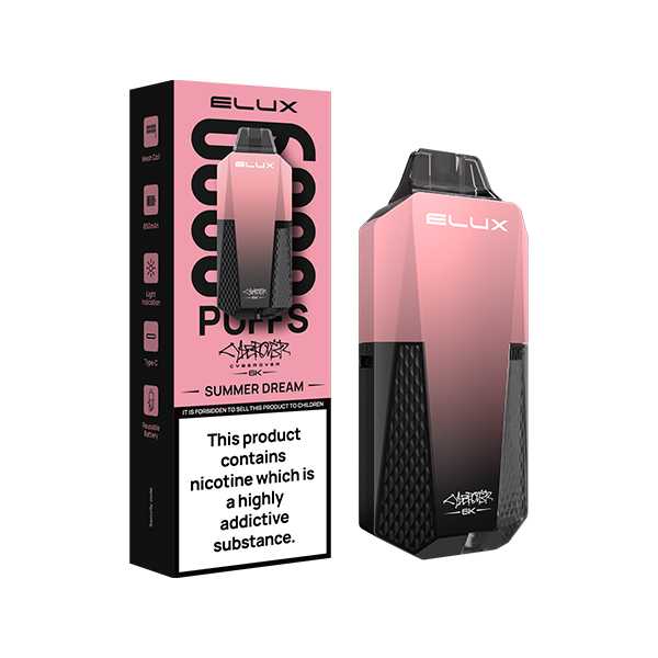Elux Cyberover 6000 Puffs Prefilled Pod Vape