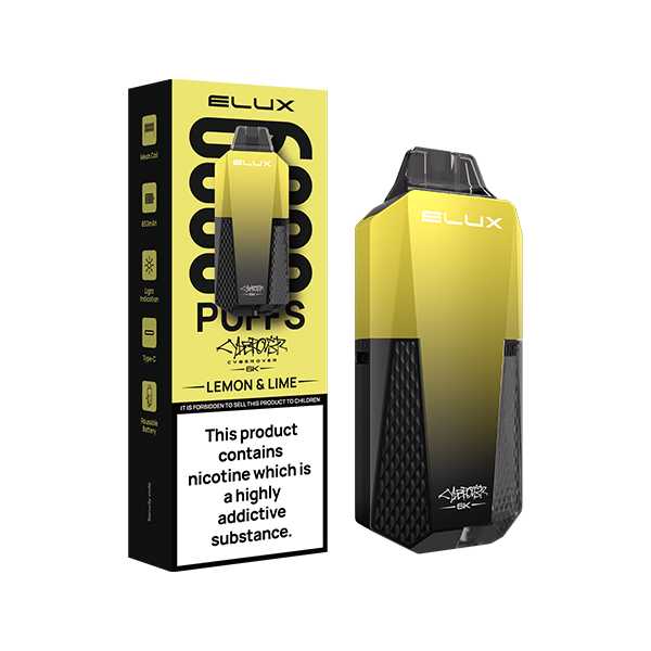 Elux Cyberover 6000 Puffs Prefilled Pod Vape