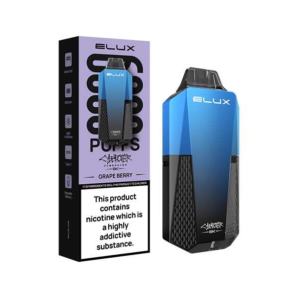 Elux Cyberover 6000 Puffs Prefilled Pod Vape