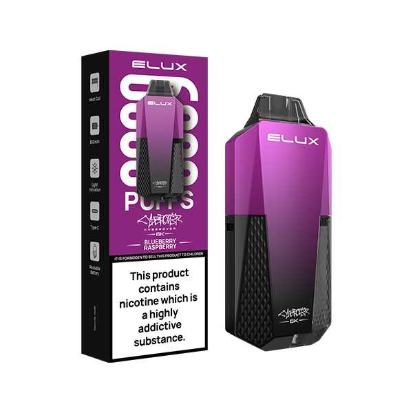 Elux Cyberover 6000 Puffs Prefilled Pod Vape