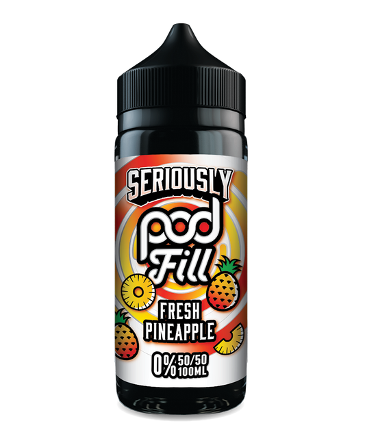 Seriously pod fill fresh pineapple 100ml shortfill