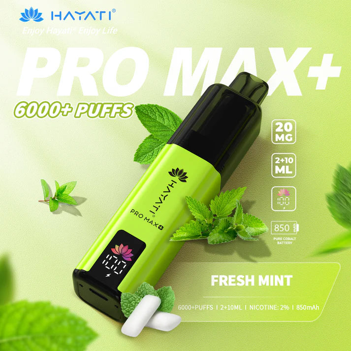 Hayati Pro Max Plus 6000 Prefilled Pod Kit