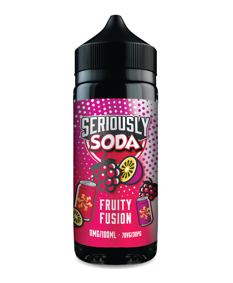 Seriously soda fruity fusion 100ml shortfill