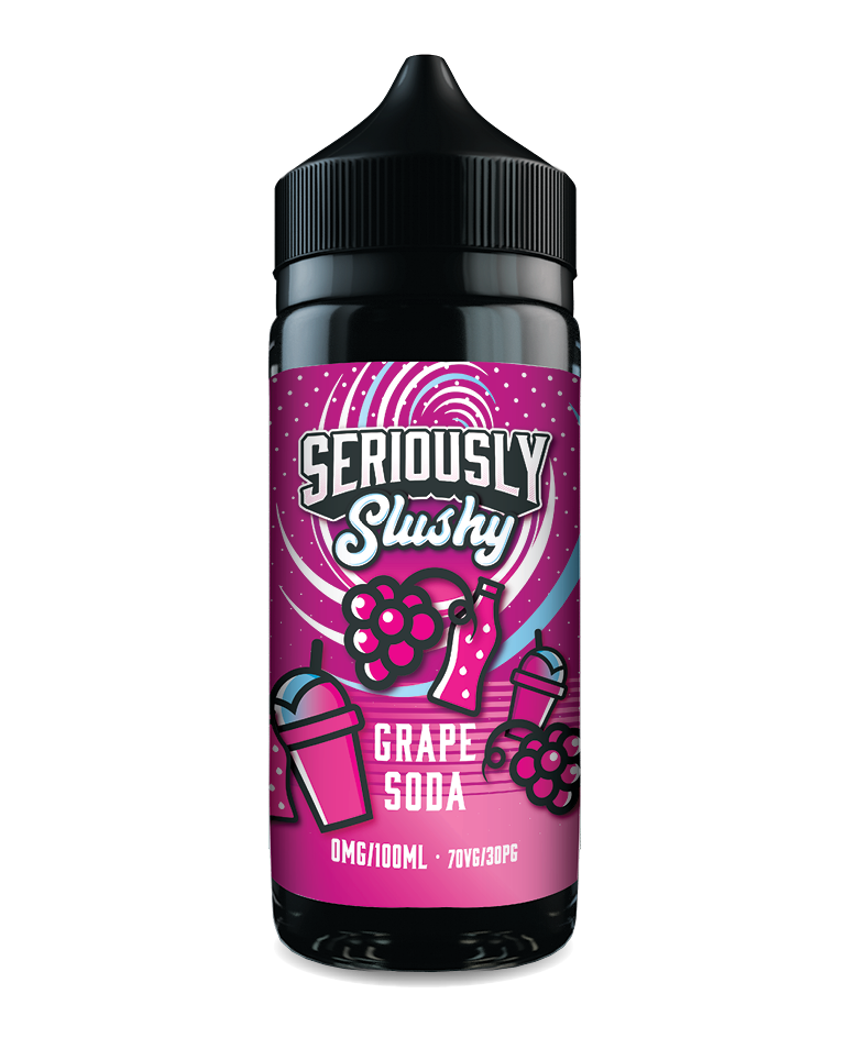 Seriously slushy grape soda 100ml shortfill