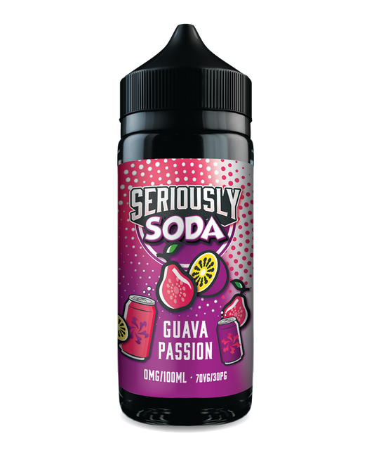 Seriously soda guava passion 100ml shortfill