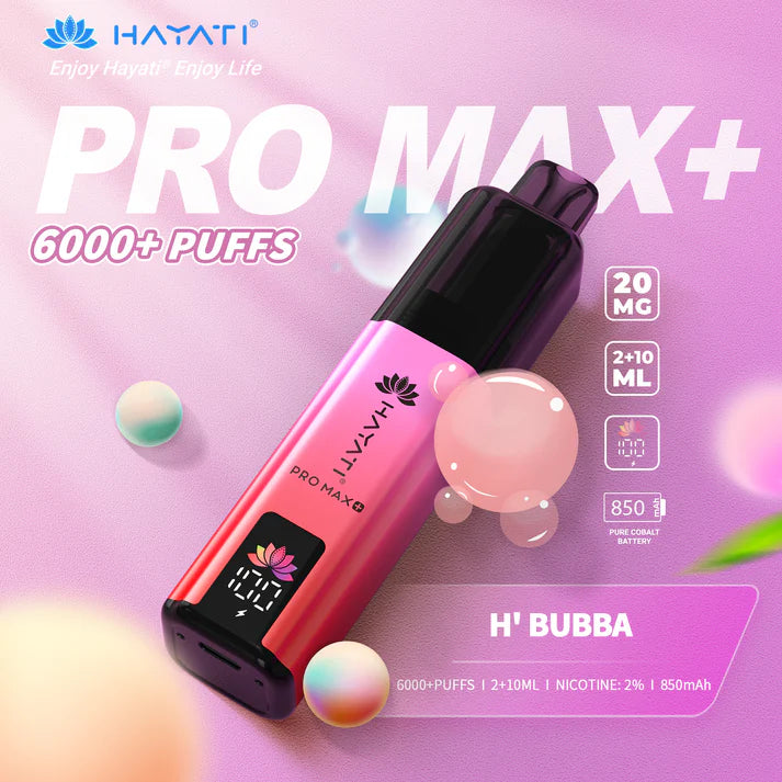 Hayati Pro Max Plus 6000 Prefilled Pod Kit
