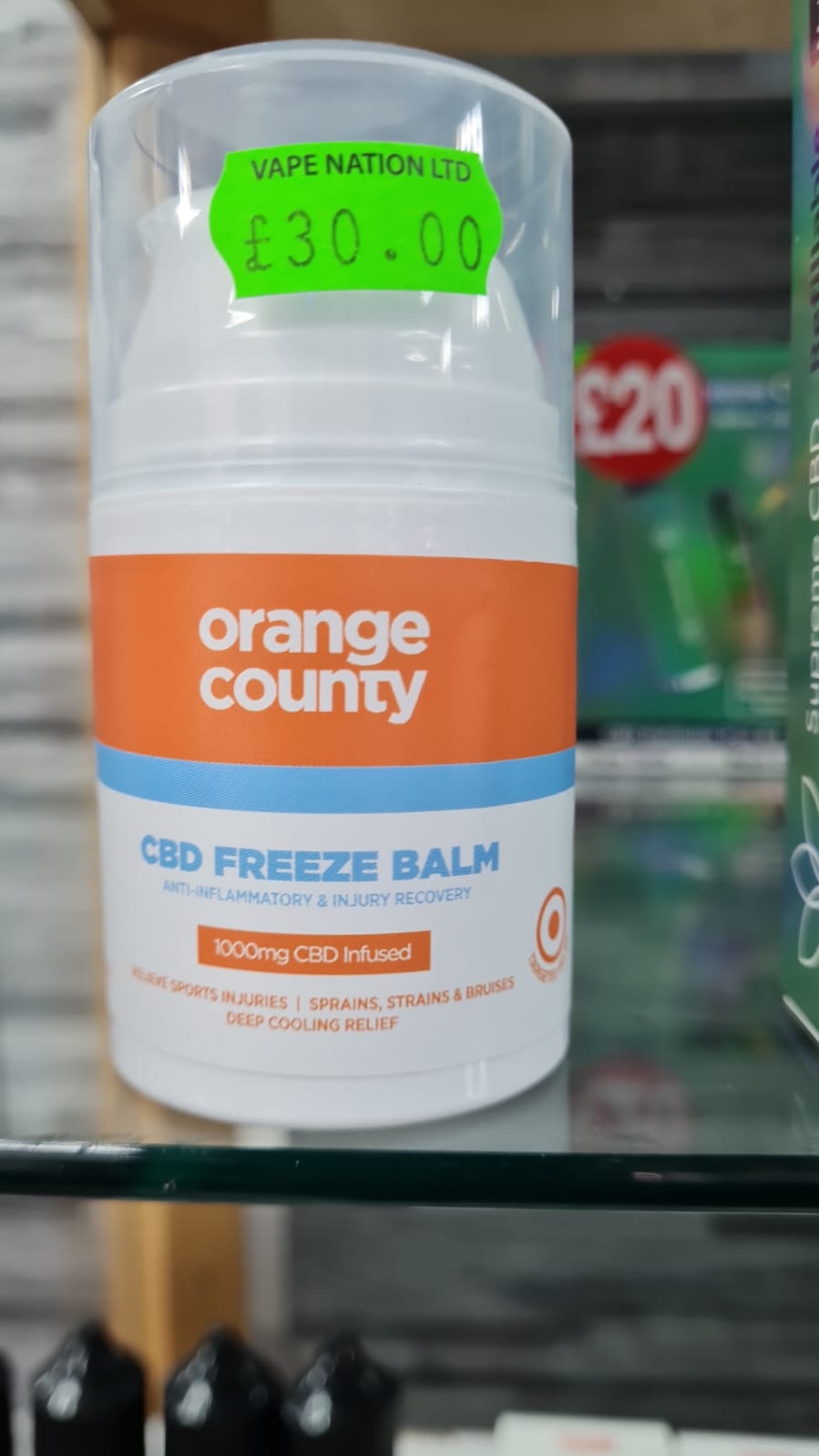 Orange County Deep Freeze CBD Balm | 1000mg