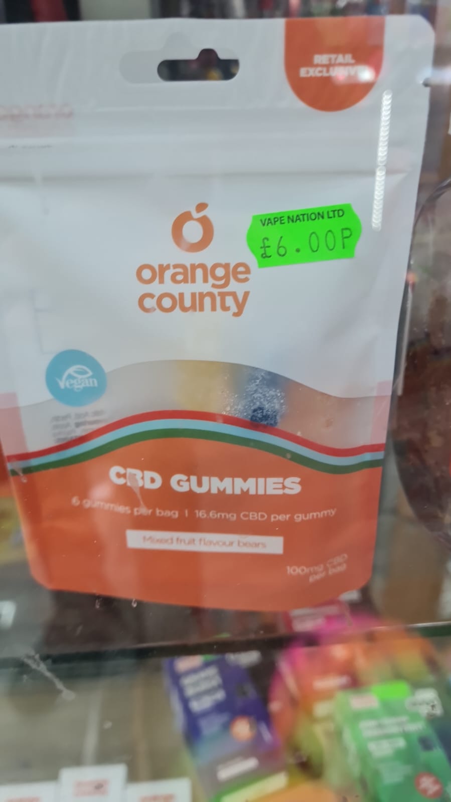 Orange County CBD Mixed Fruit Bear Gummies