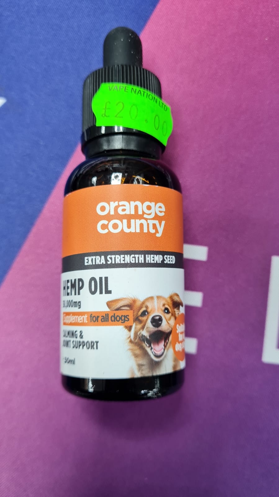 Orange County HEMP Oil For all Dogs