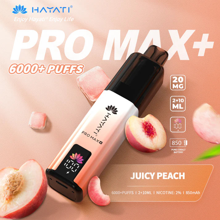 Hayati Pro Max Plus 6000 Prefilled Pod Kit