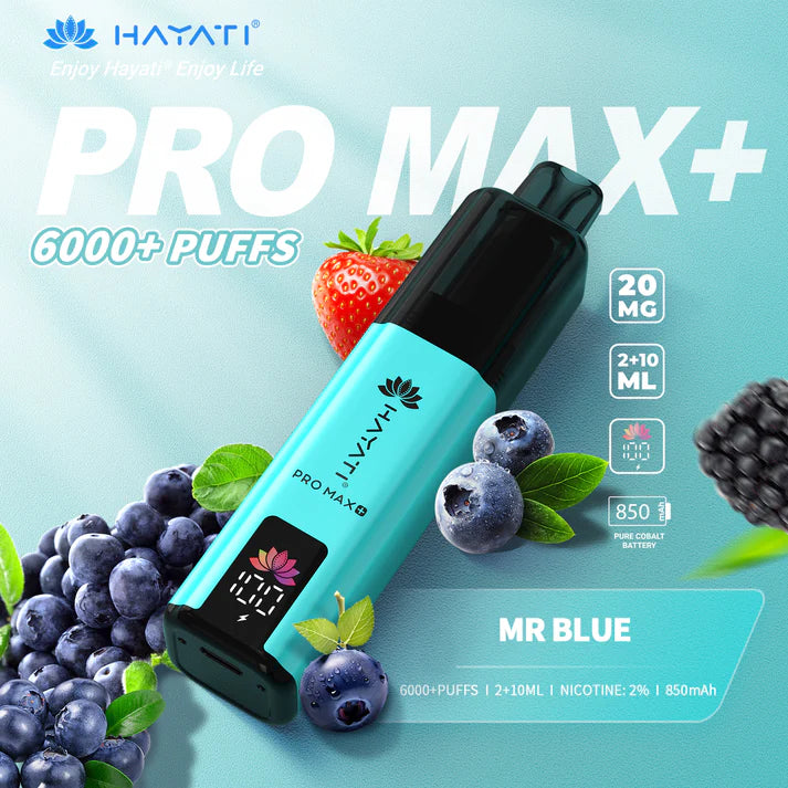 Hayati Pro Max Plus 6000 Prefilled Pod Kit