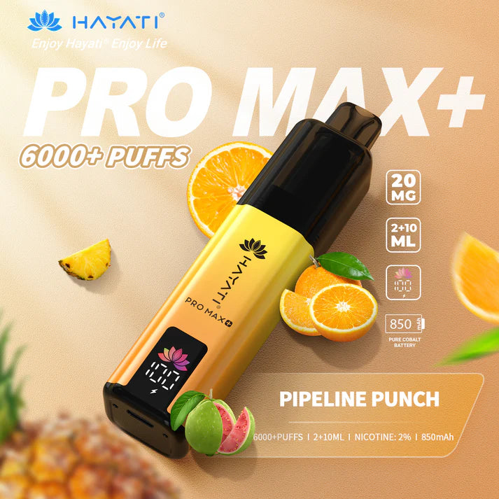 Hayati Pro Max Plus 6000 Prefilled Pod Kit