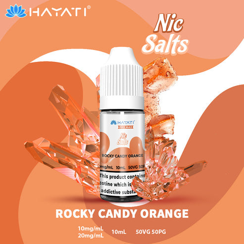 Hayati Pro Max -Rocky Candy Orange