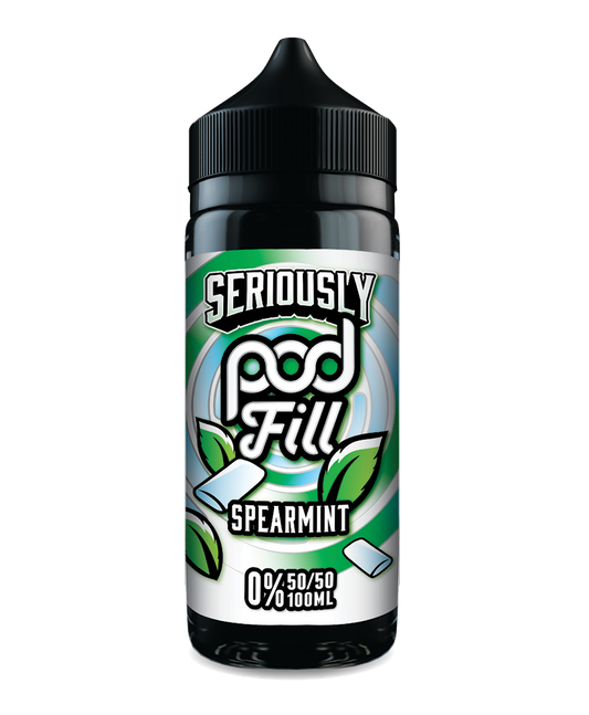 Seriously pod fill spearmint 100ml shortfill